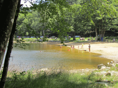 cottage brittany lac de guerledan